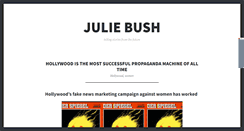 Desktop Screenshot of juliebush.net